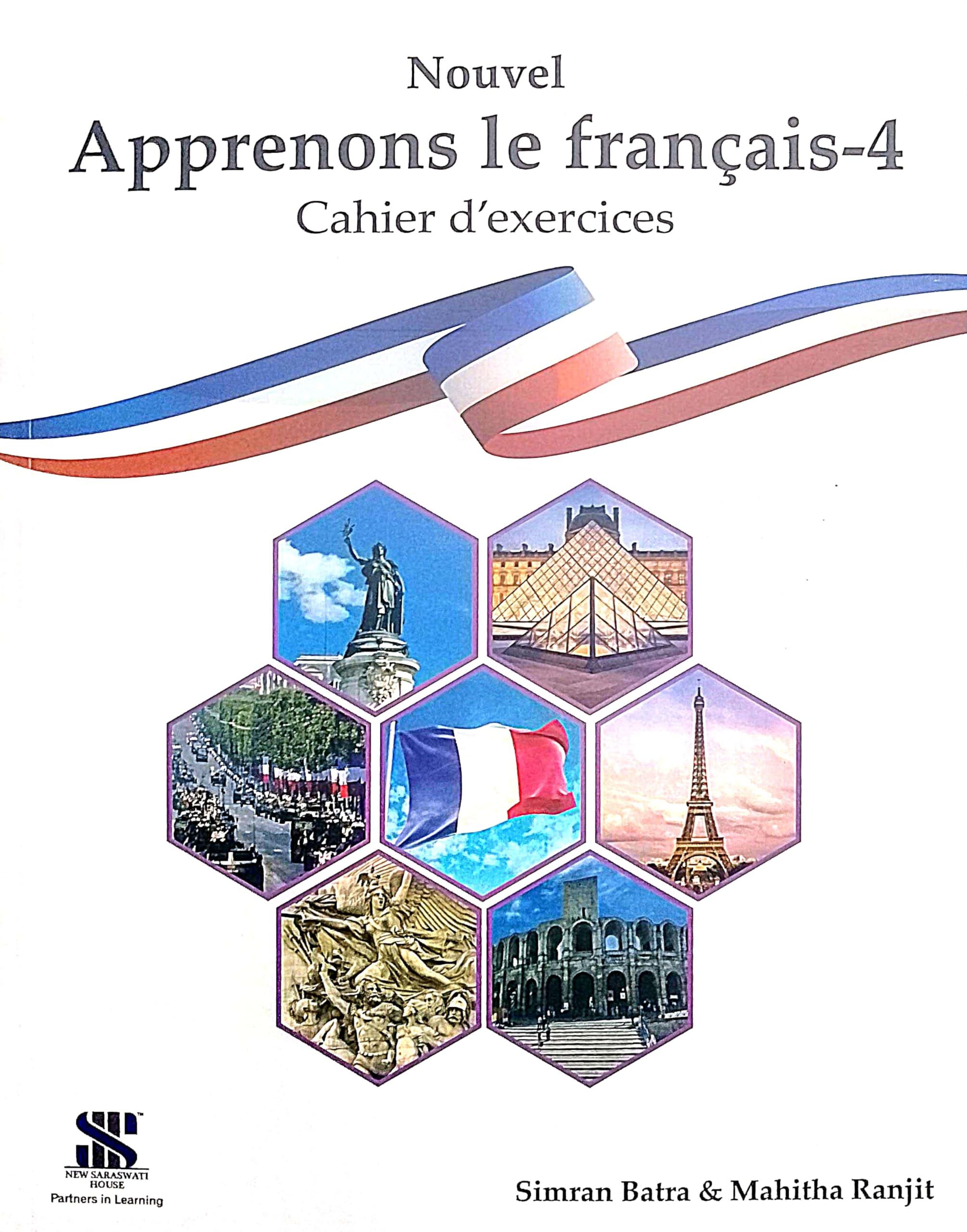 Amazon.in: Buy Saraswati Nouvel Apprenons Le Francais Workbook 4